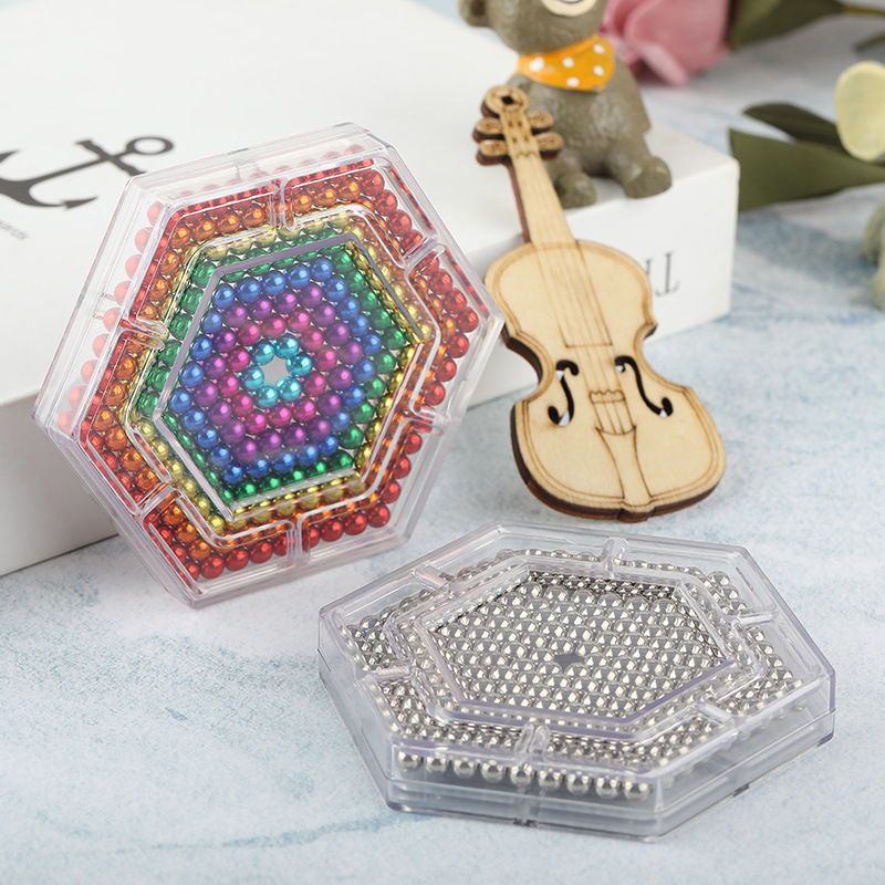 Rubiks Cube Magnetic Ball 5mm216 Color Buckyball Ndfeb Magn