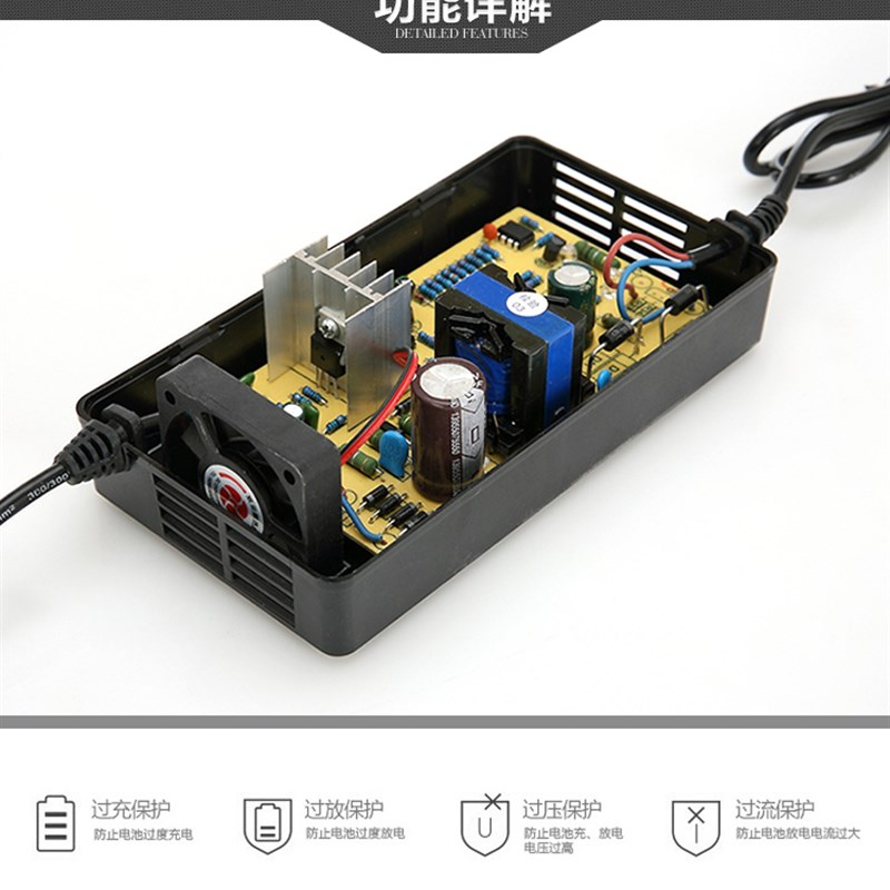 电动三轮车电瓶充电器48伏60AH60V70AH72V80AH100安大功率