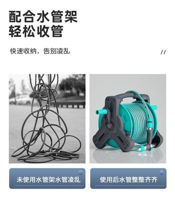 推荐水管子软管工具家用增压喷头洗车冲车浇地浇菜神器洗车水枪高