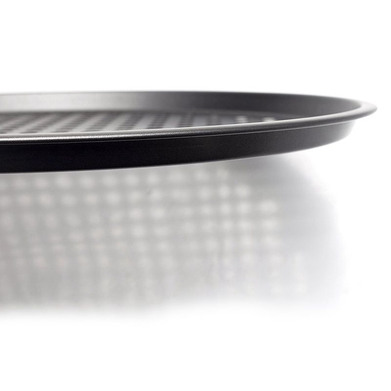 Carbon Steel Nonstick Pizza Baking Pan Tray 32cm Pizza