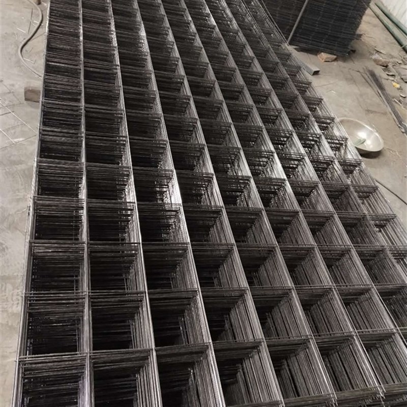 福州钢筋网片建筑用地热水泥钢丝网格网片铁丝网工地防裂黑丝网片