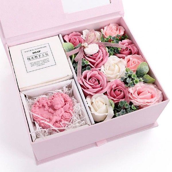 Ornamental  Fashion Exquisite Memorable Flower Box Colorful