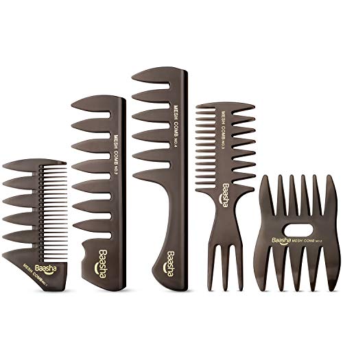 Baasha Quiff Styling Comb  Professional Hair Comb Set For Me