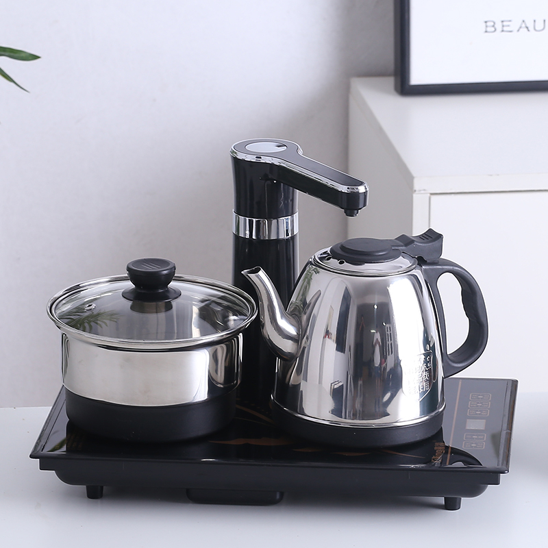 37x23嵌入式全自动上水壶电热烧水家用自吸抽水泡茶具器电磁茶炉