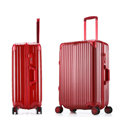 pull rod suitcase travel password luggage 20 inch universal