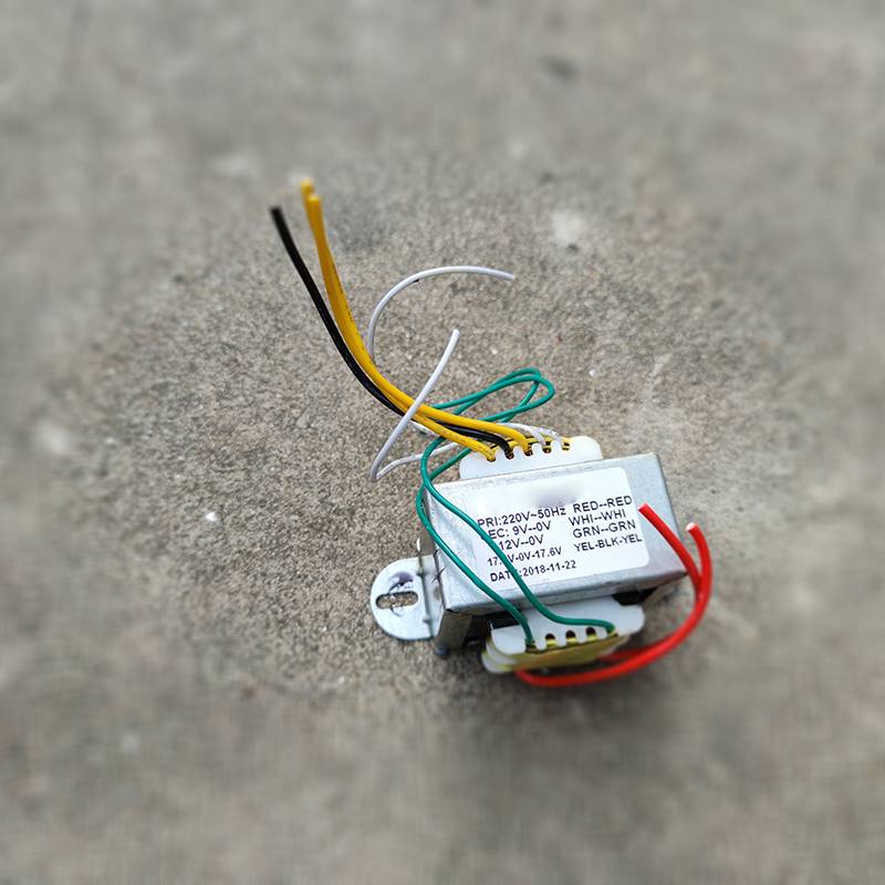 拆机45W方形变压器音响方牛功放电源双17.6V单12V单9V电压变压器