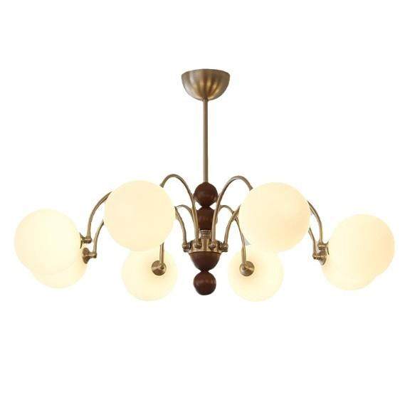 法式玻璃客厅吊灯美式复古南洋风创意魔豆设计款中古卧室房间灯具,家装灯饰光源,智能吊灯,淘宝优惠券,粉丝福利购,淘宝优惠卷