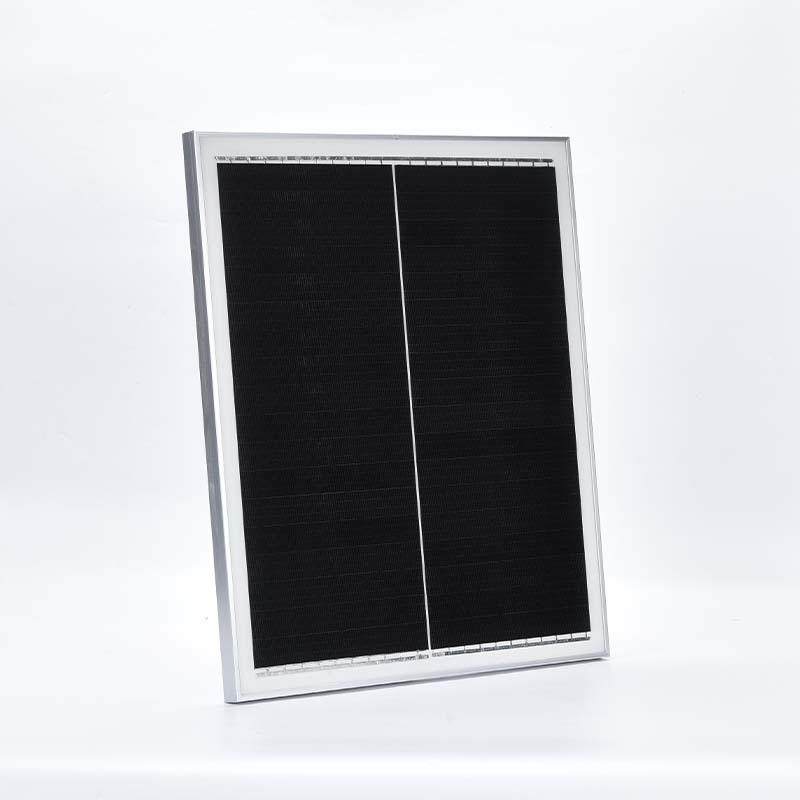 叠瓦太阳能板路灯光伏板45W小功率太阳能板小型发电板单晶硅
