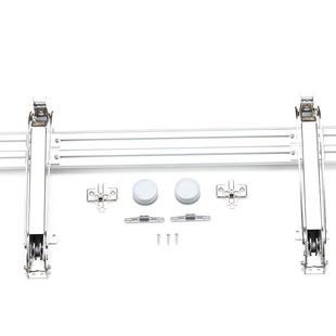 巴士门铰链滑轨智能五金移门衣柜折叠门配件橱柜平移特殊地柜静音