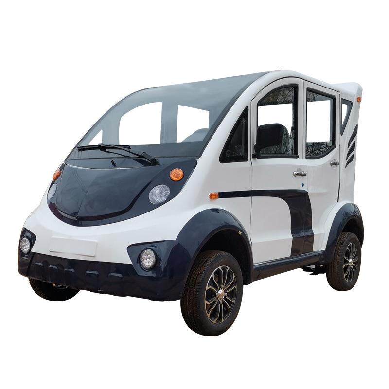 电动巡逻车厂家全封闭5座8座厂区治安敞开式巡逻车景区旅游观光车