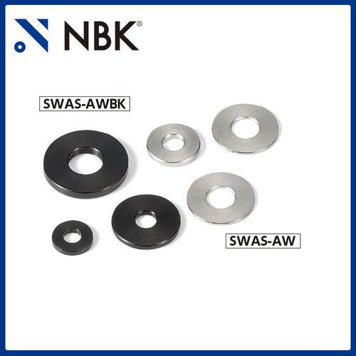 SWA-AW钢制黑色调节垫圈平垫圈四氧化三铁垫片
