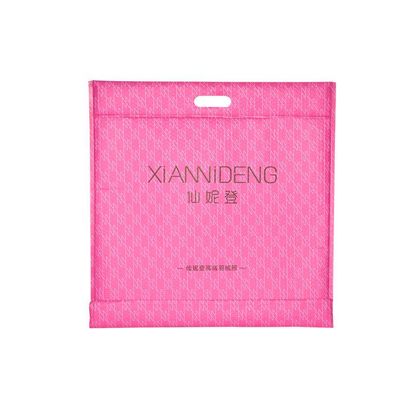 手提气泡袋哑光共挤膜彩色服装加厚复合泡沫珠光膜打包手提快递袋