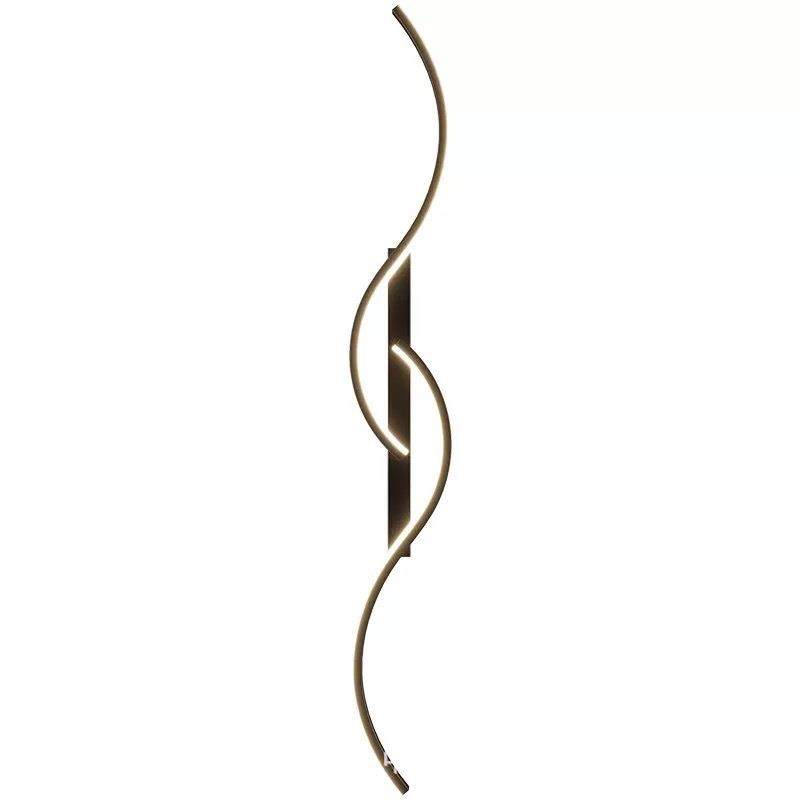 极简壁灯客厅电视背景墙轻奢创意格栅灯卧室床头长条壁挂式led灯