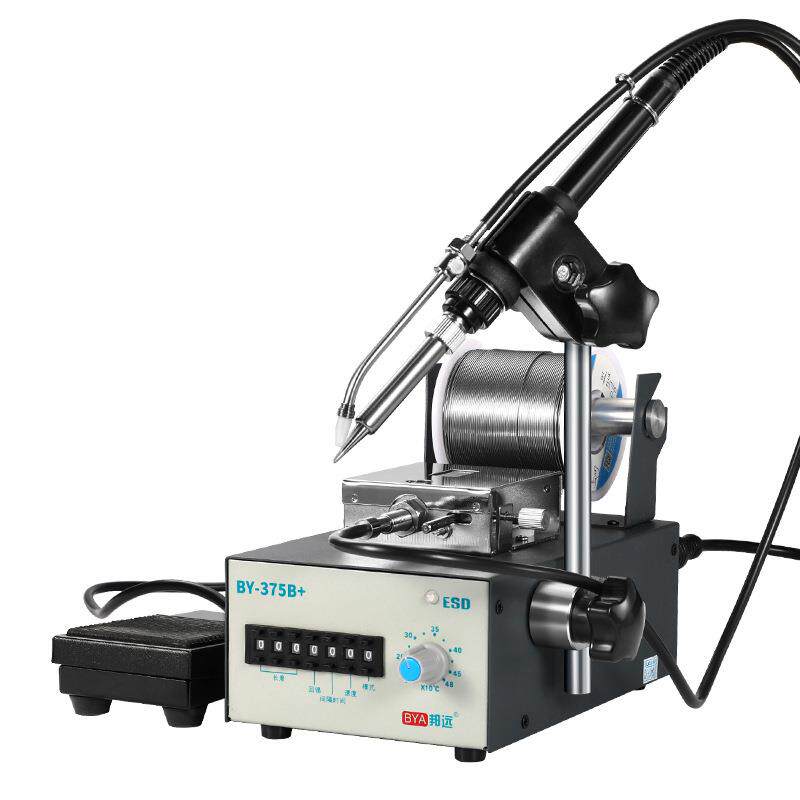375自动送锡机小型线材万向手动/脚踩可调恒温大功率焊锡机