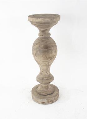 厂家销售手工制作木质休闲凳花架花置物架田园风格装饰摆件