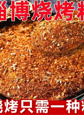 正宗淄博烧烤同款调料撒料组合套装官方旗舰店孜然粉烤肉蘸料腌制