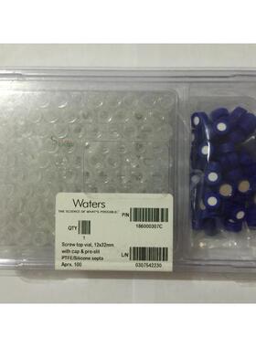 WATERS气相液相用 186000307C  2mL（12×32mm）螺口盖样品瓶