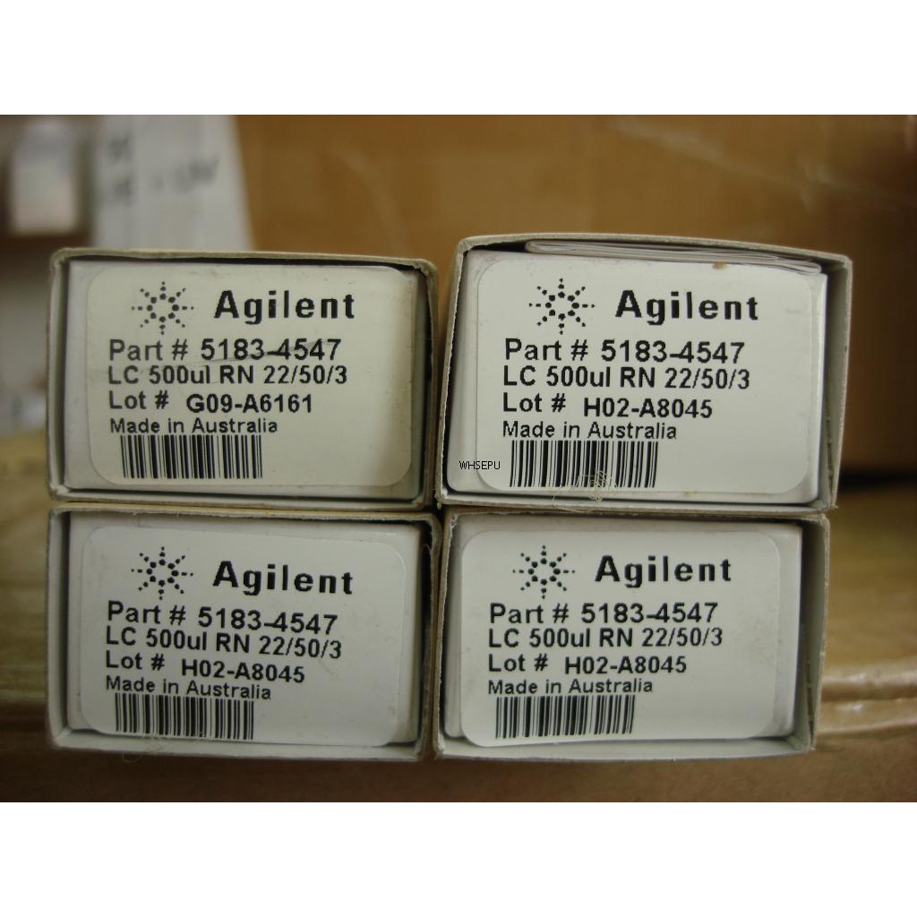 全新原装正品安捷伦液相进样针，500ul，货号：5183-4547