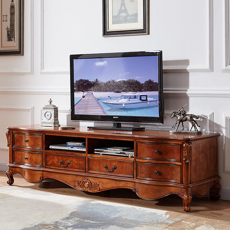 美式实木电视柜地柜家具组合欧式复古电视柜大户型欧式奢华电视柜,电子元器件市场,电线扎带/束线带,淘宝优惠券,粉丝福利购,淘宝优惠卷
