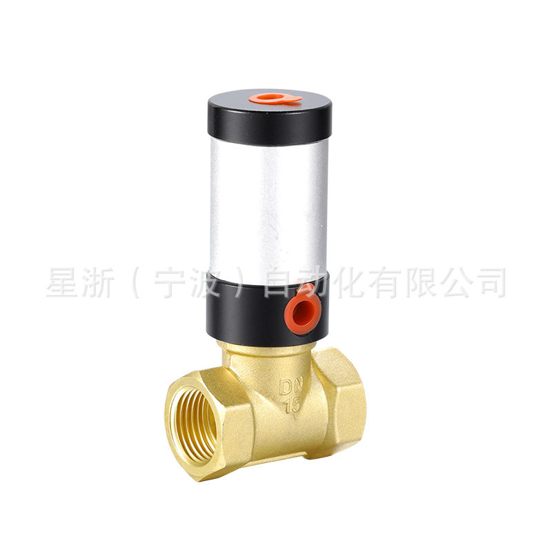 【星浙气动】2.5英寸流体气控阀气控水用管阀 Q22HD-65气动截止阀