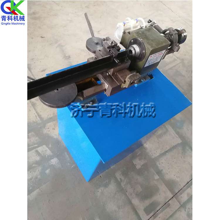 金属钢管端口封口机 铁管管端封头机 Metal pipe sealing machine