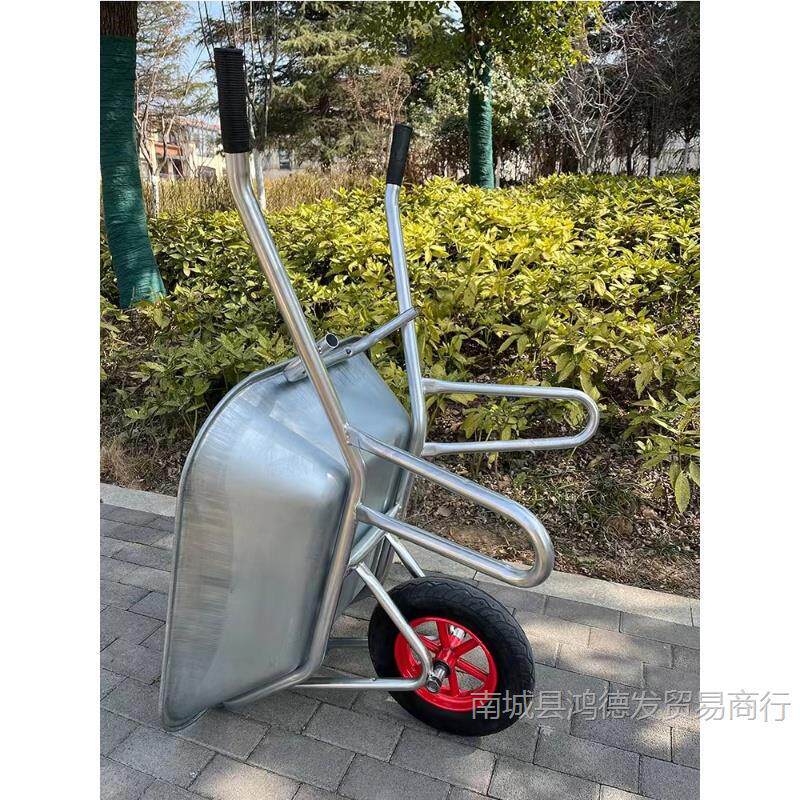 【特价跑量】农用独轮小推车单轮货车推沙泥土花园大棚手推车工具