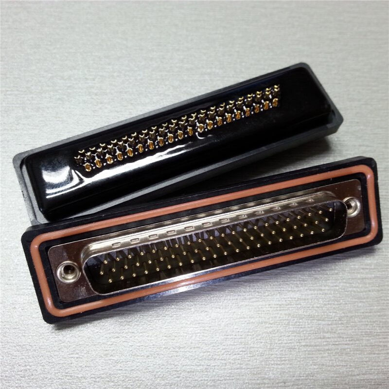 HDB62pin防水公头 d-sub62pin防水公头 深圳DSUB62p防水公头