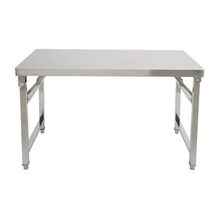 不锈钢工作台 厨房不锈钢操作台 折叠桌免安装