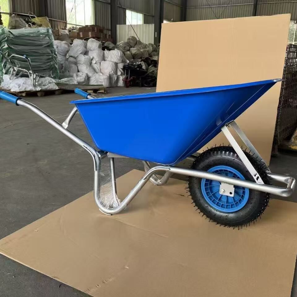 农用手推车WB6414P款式多样工建筑地独轮车泥沙土小推车