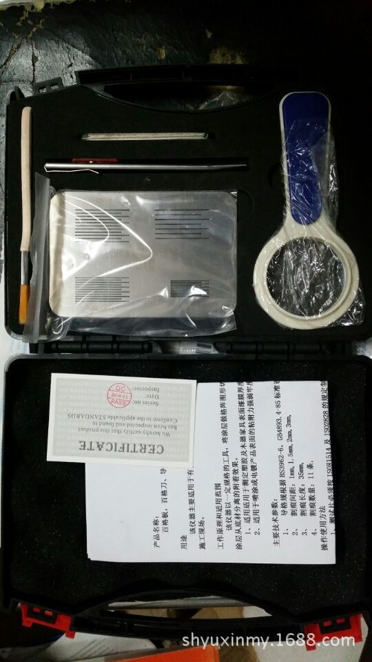 批发供应划格板 SISI划格仪 百格板 附着力导格规 SISI1523