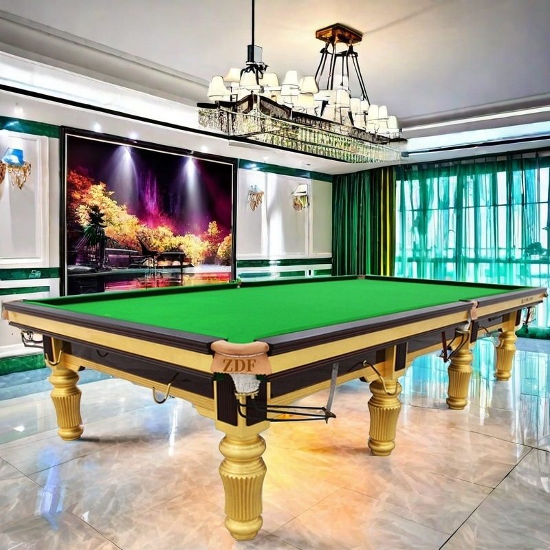 ZDF桌球台斯诺克桌球台球桌桌球台商用小型桌球台家用室内多功能