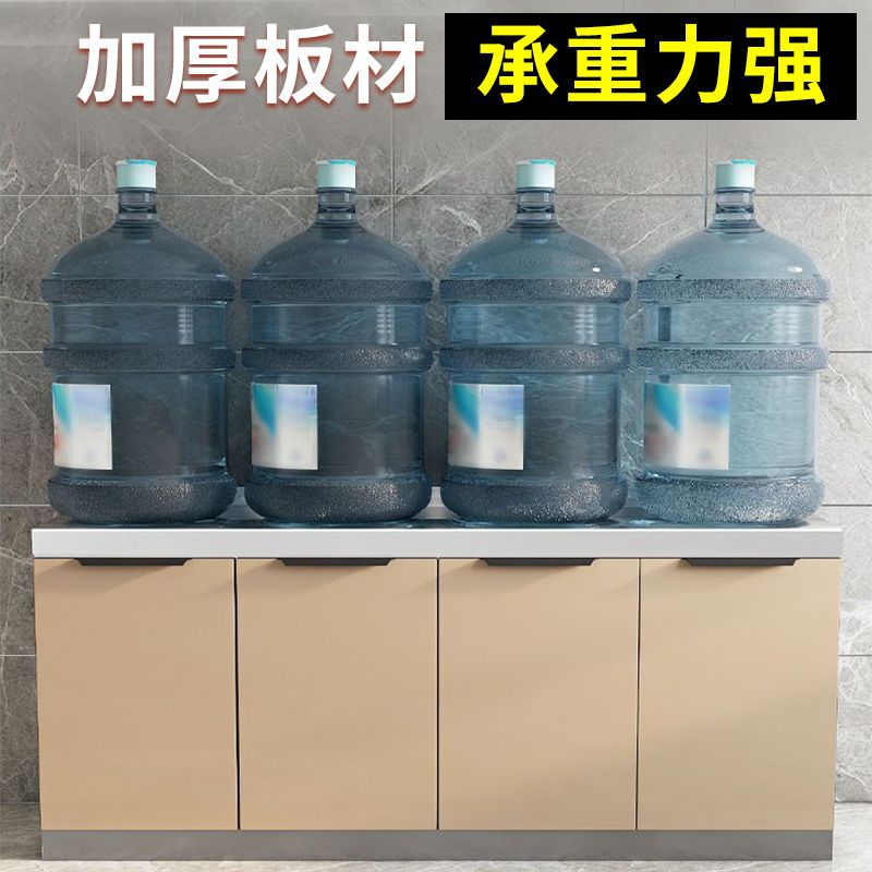 不锈钢厨房水盆一体收纳碗柜