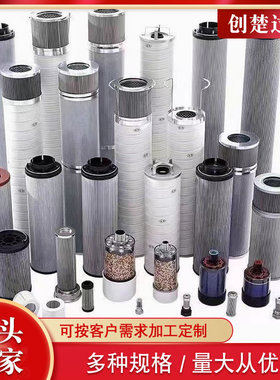 风电机组双层折叠玻纤HC2233FKN6H滤油器滤芯齿轮箱液压滤芯