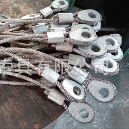6*36WS钢丝绳索具  开式浇筑索具 开式钢丝绳索具 江苏正申