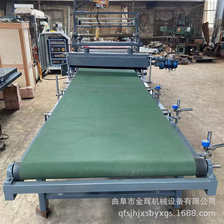 门口线无烘道包覆机 自动接膜 线条实木pvc覆膜机