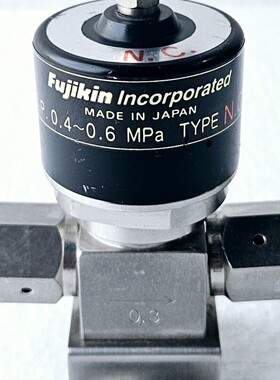 FUJIKIN 408889 O.P.0.4~0.6 MPa TIPO N.C L.Mo.AQ1F000