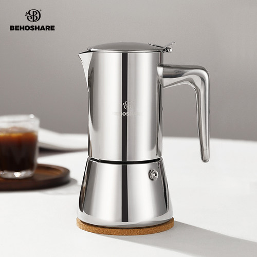 不锈钢摩卡壶煮咖啡壶套装家用