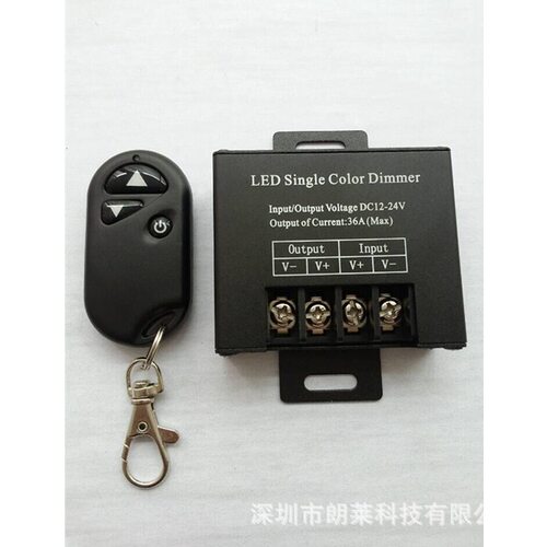 LED穿孔字卤素调光开关12V树脂字亚克力灯箱调光器24V爆闪呼吸36A