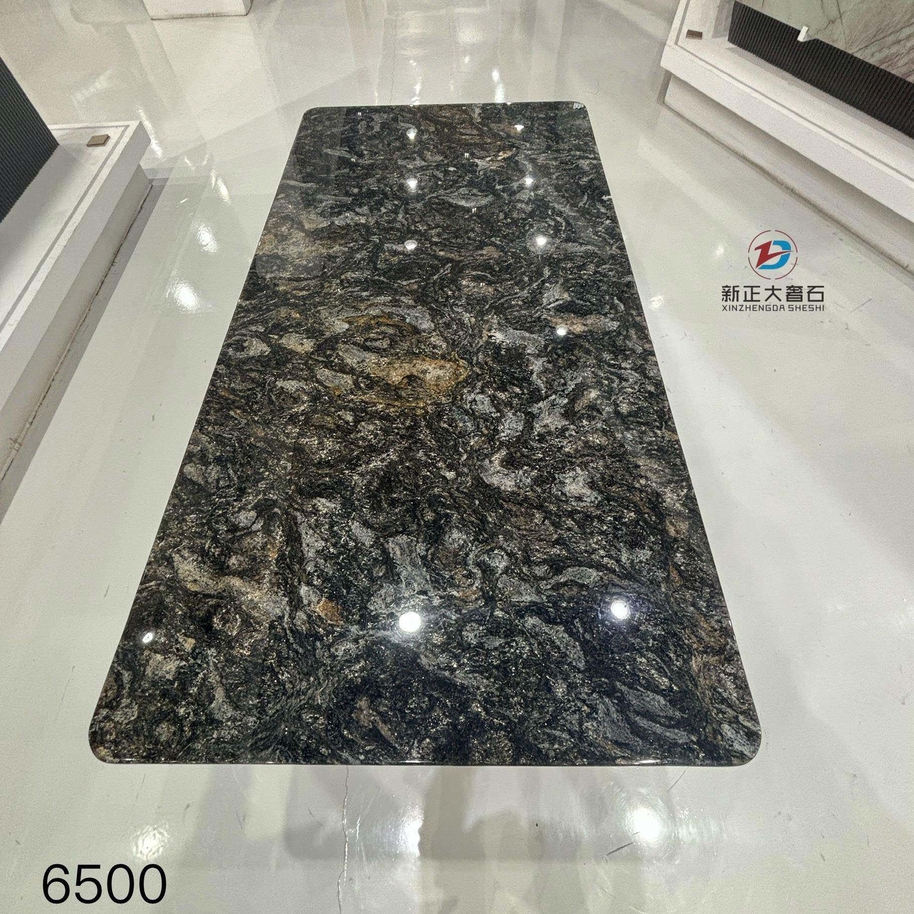 A级奢石天然大理石餐桌茶几组合工程价水头石材