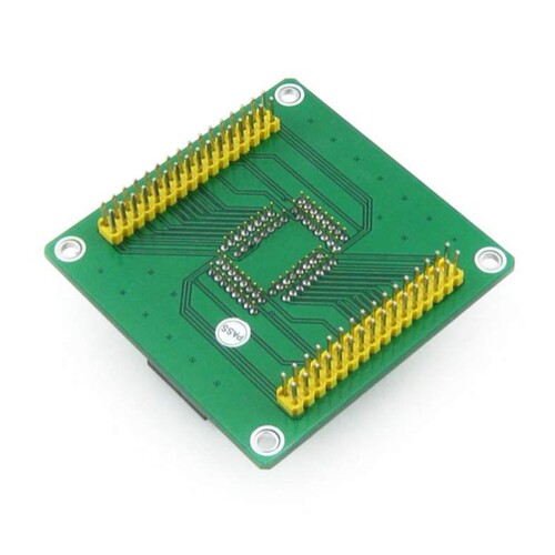 QFP64 TQFP64 IC51-0644-824-5 通用测试座 GP-QFP64-0.8 带排针