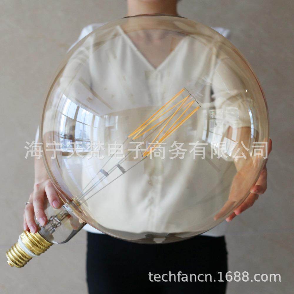 G380仿古灯泡大号仿古灯大灯泡LED灯丝灯吊灯光源复古灯工业风