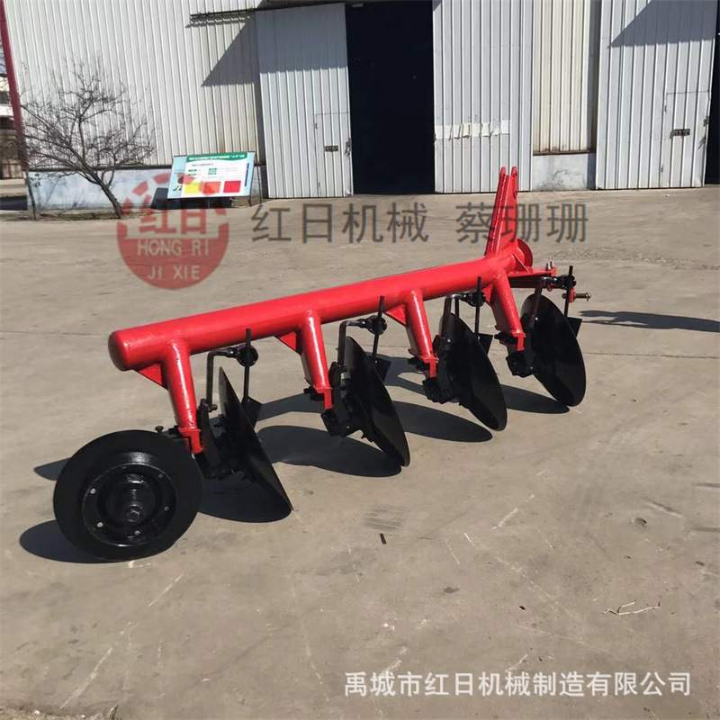 1LYX-430圆盘犁重型圆管型管子犁开荒整地圆盘犁锰钢犁片