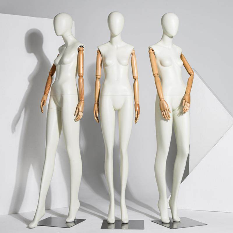高档模特道具女全身展示架女装带手模特服装店仿真假人韩版模特架