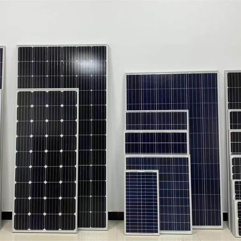 现货太阳能板50gW-100W光伏板18V多晶50W60W70W单晶江西光伏发电