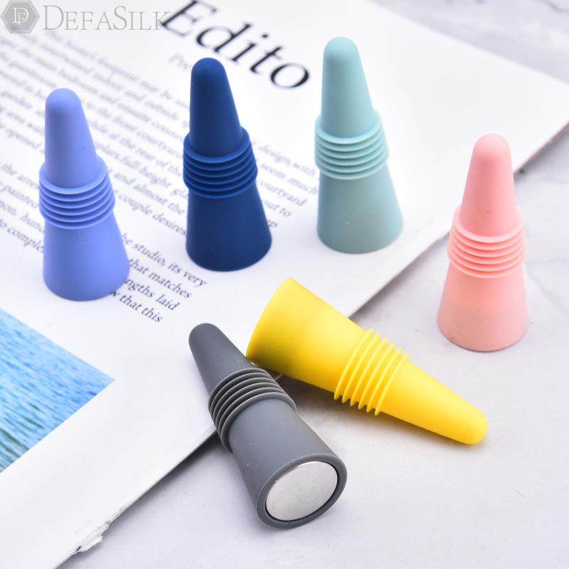 速发级醒锈钢硅胶红酒子塞瓶防漏酒瓶塞红酒开瓶器不酒器套装现货