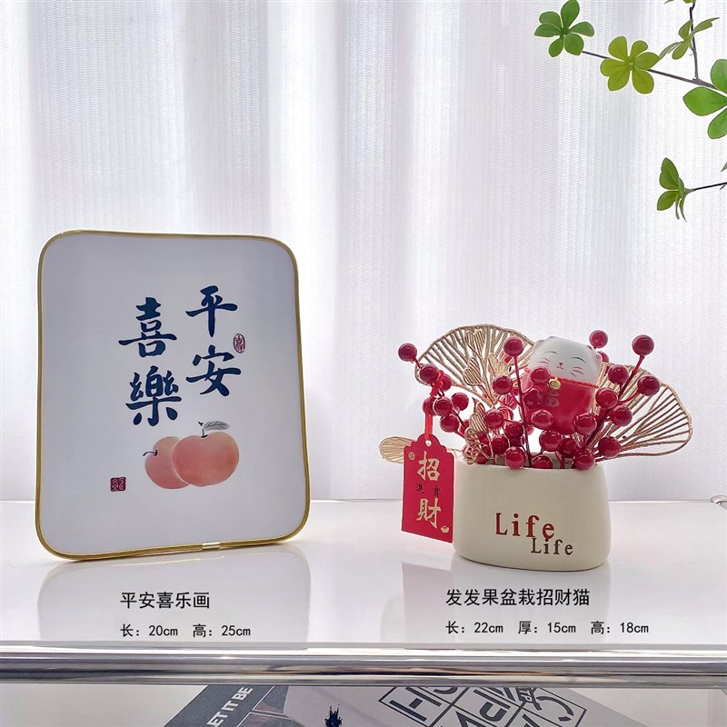 速发熊招财猫新店铺开业收银柜台玄关装饰创意礼品客厅发财摆件