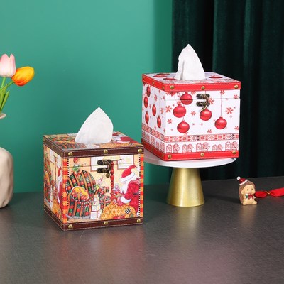 速发纸巾盒客厅高档轻奢高级感家用室卧床端餐巾纸盒子高头皮革抽