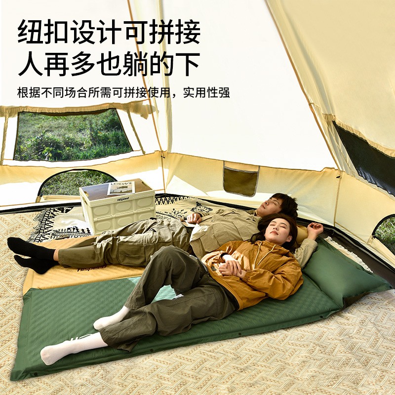 速发Hispeed旗速自垫充气床动睡垫野营防垫垫户外露营气潮床帐篷