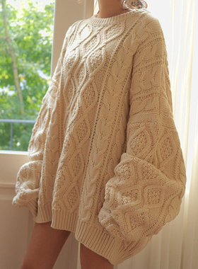 Colorfaith New 2021 Winter Spring Women Pullovers Sweater Ov