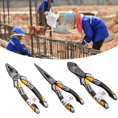8 Diagonal Plier Professional Electrician Plier Chrome-Van